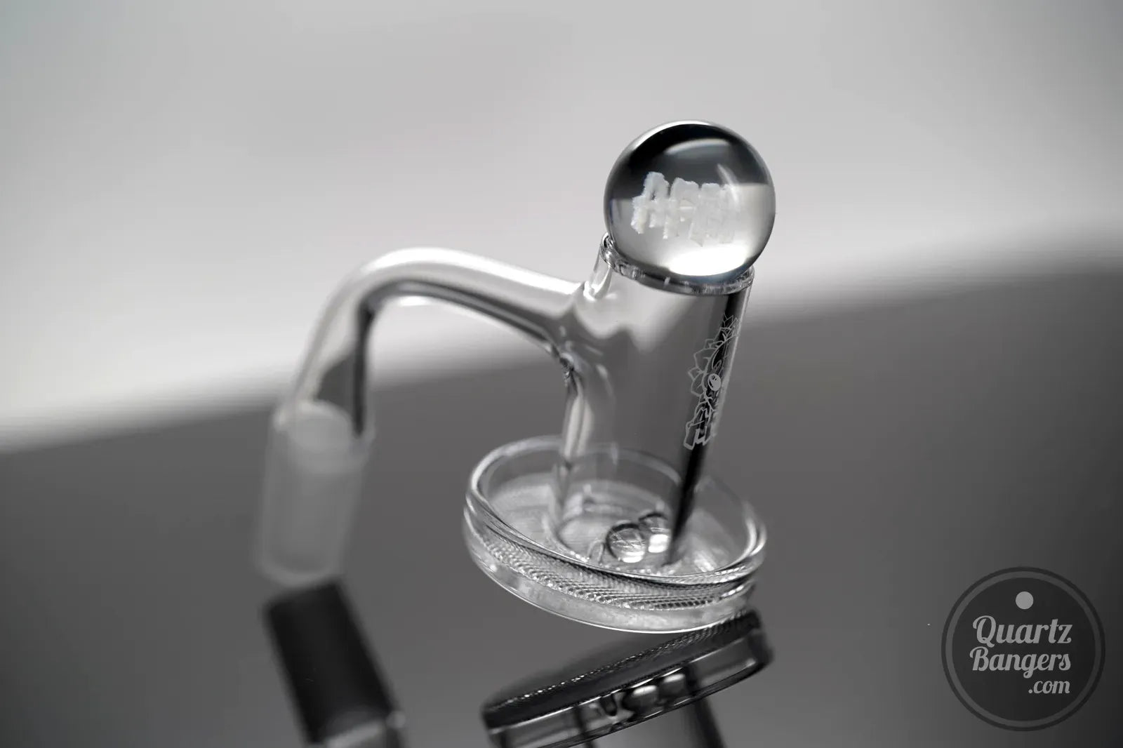 AFM Glass - Firework Gridded Quartz Banger Slurper - QuartzBangers.com