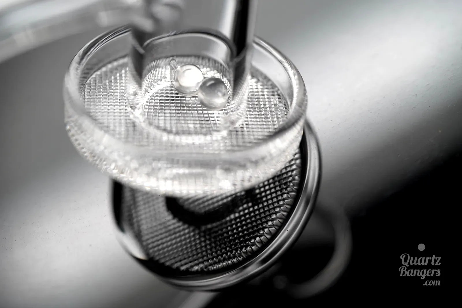 AFM Glass - Firework Gridded Quartz Banger Slurper - QuartzBangers.com