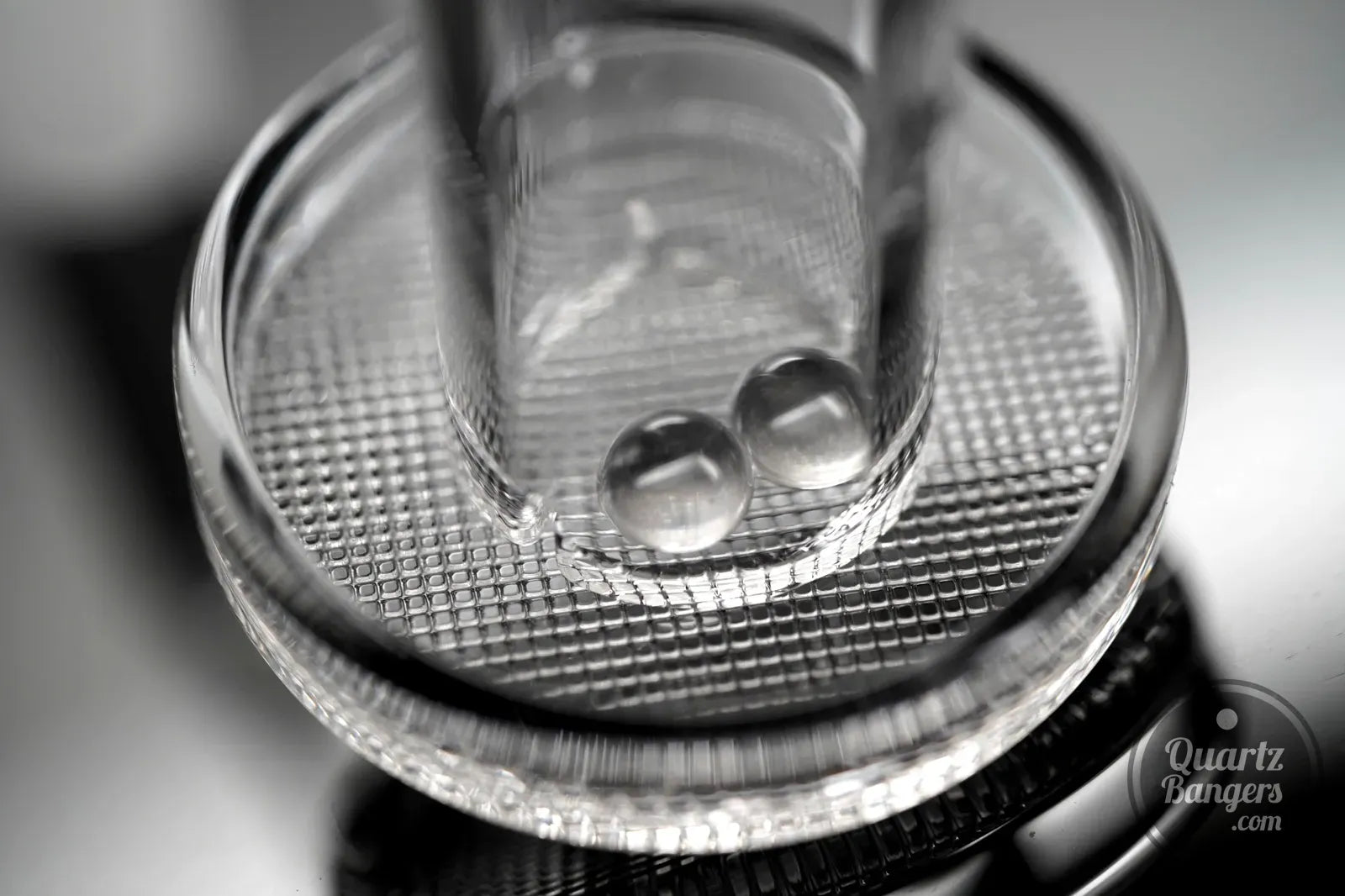 AFM Glass - Firework Gridded Quartz Banger Slurper - QuartzBangers.com