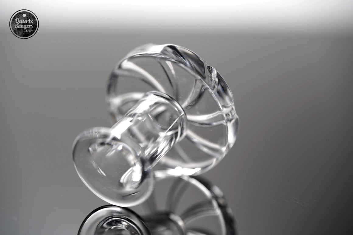 Vortex Disk Carb Cap with Handle - QuartzBangers.com