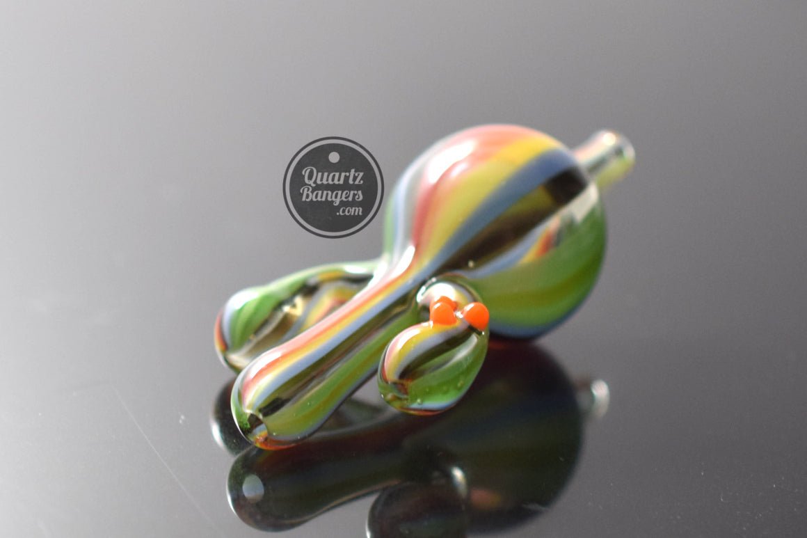 AFM Glass - Cactus Bubble Carb Cap - QuartzBangers.com