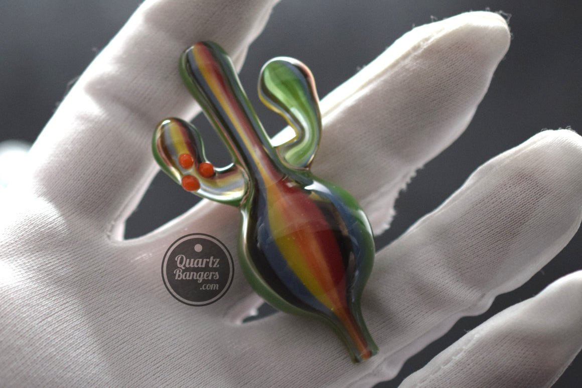 AFM Glass - Cactus Bubble Carb Cap - QuartzBangers.com