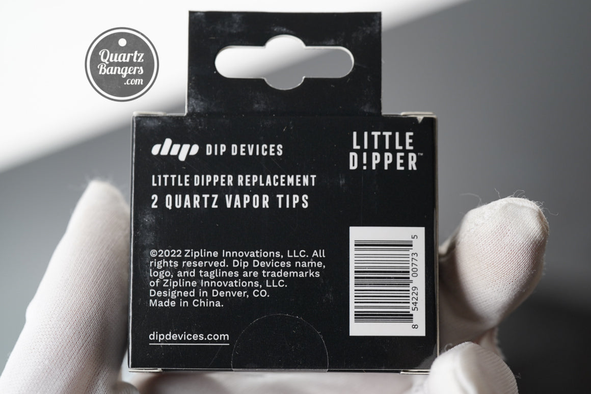 Dip Devices - Replacement Quartz Vapor Tips for Little Dipper (2 Pack)