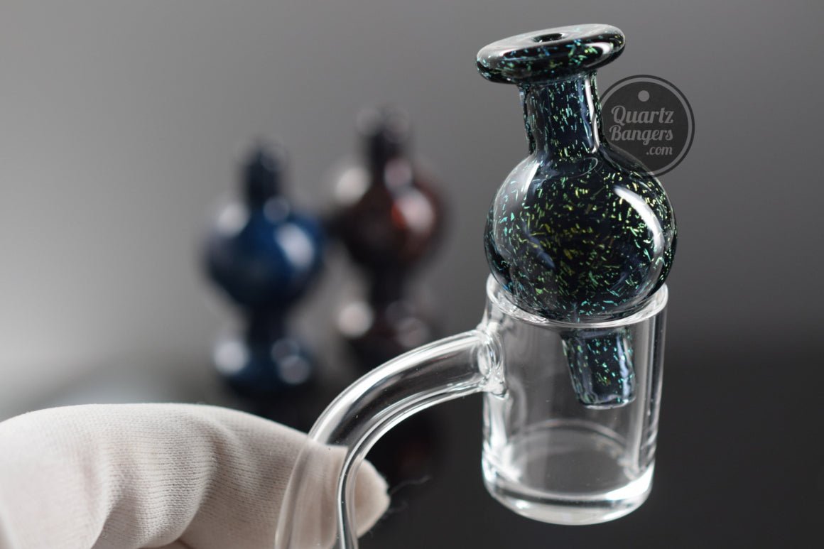 QuartzBangers.com Pro - Series Dichro Bubble Cap (Asst. Colors) - QuartzBangers.com