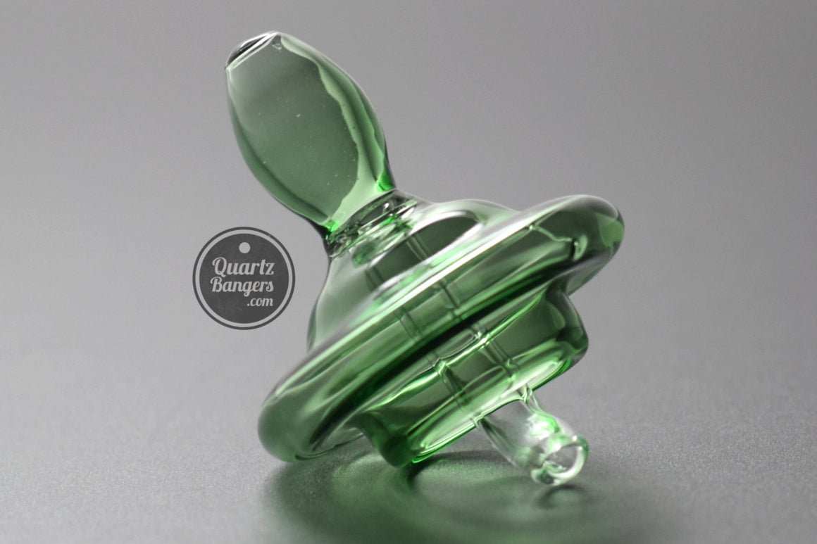 Full Green UFO Style Carb Cap for XXL Quartz Bangers - QuartzBangers.com