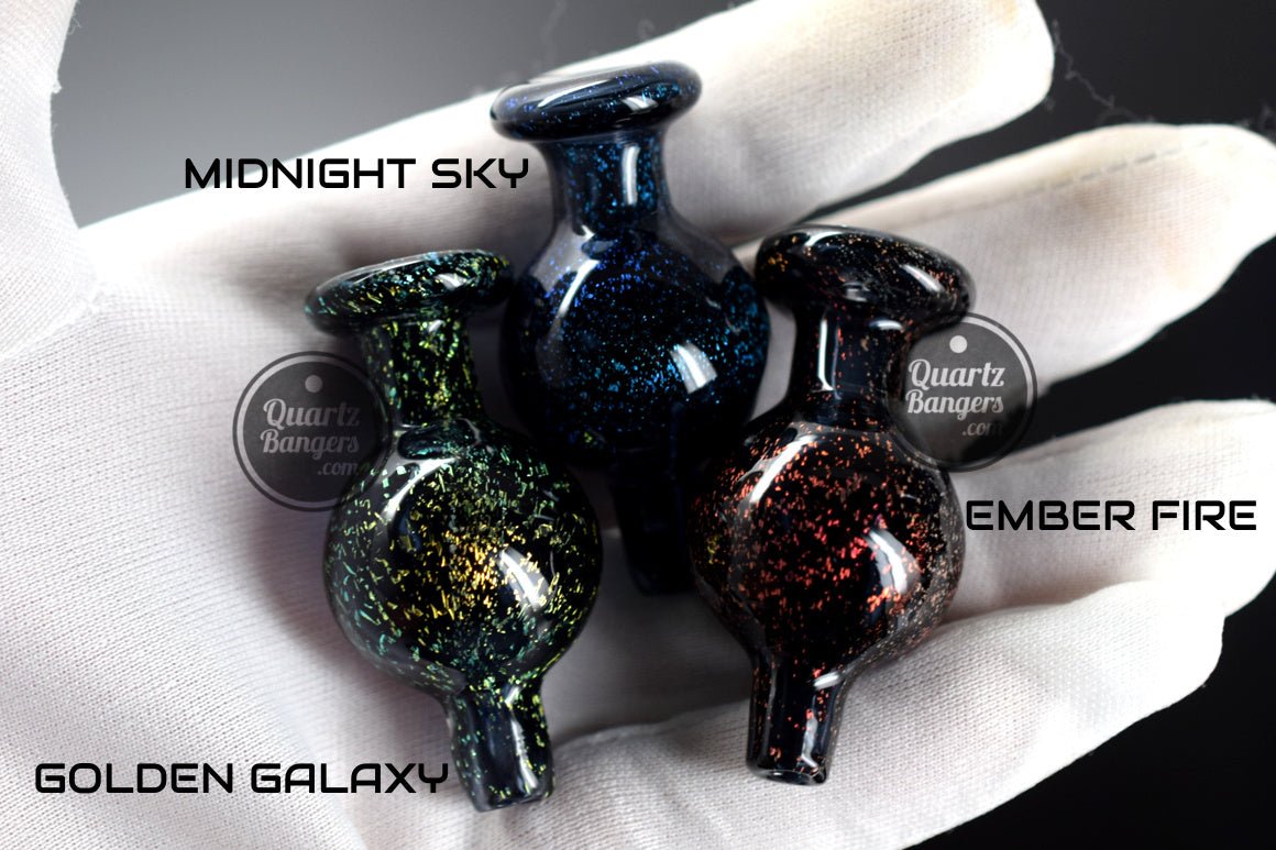 QuartzBangers.com Pro - Series Dichro Bubble Cap (Asst. Colors) - QuartzBangers.com