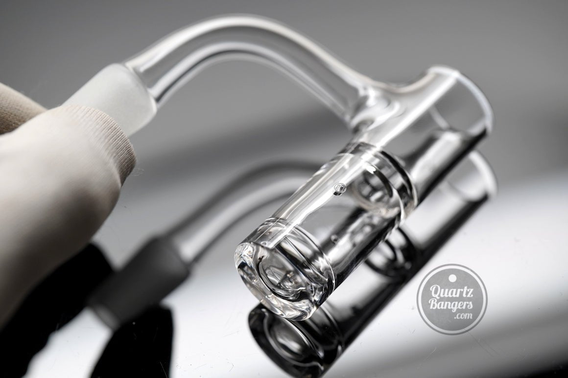 Pro - Series - Dual Chamber Side Dabber Quartz Banger - QuartzBangers.com