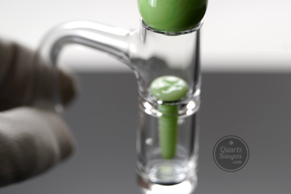 Pro - Series - Dual Chamber Side Dabber Quartz Banger - QuartzBangers.com