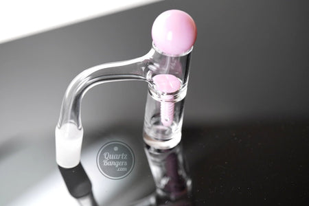 Pro - Series - Dual Chamber Side Dabber Quartz Banger - QuartzBangers.com