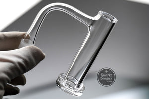 Pro-Series  - INFINITY Long Tube Slurper Quartz Banger w/ Top Marble