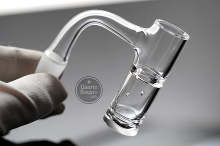 Pro - Series - Dual Chamber Side Dabber Quartz Banger - QuartzBangers.com