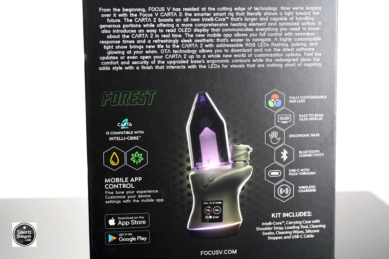 Focus V - Carta 2 - Forrest Green (Last One in Stock) - QuartzBangers.com