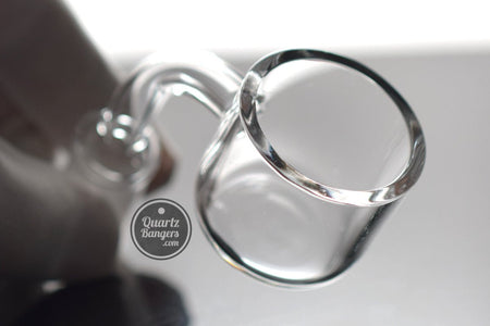 3mm Thick QUAD XL Flat Top 35mm Quartz Banger - QuartzBangers.com
