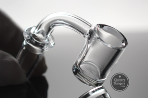 AFM Glass - 3mm Thick Standard Size Thick Bottom Quartz Banger (Beveled)