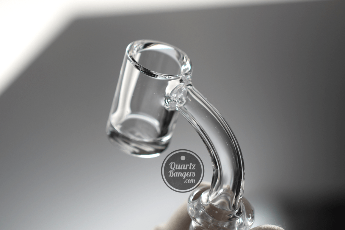 AFM Glass - 3mm Thick Standard Size Thick Bottom Quartz Banger (Beveled) - QuartzBangers.com