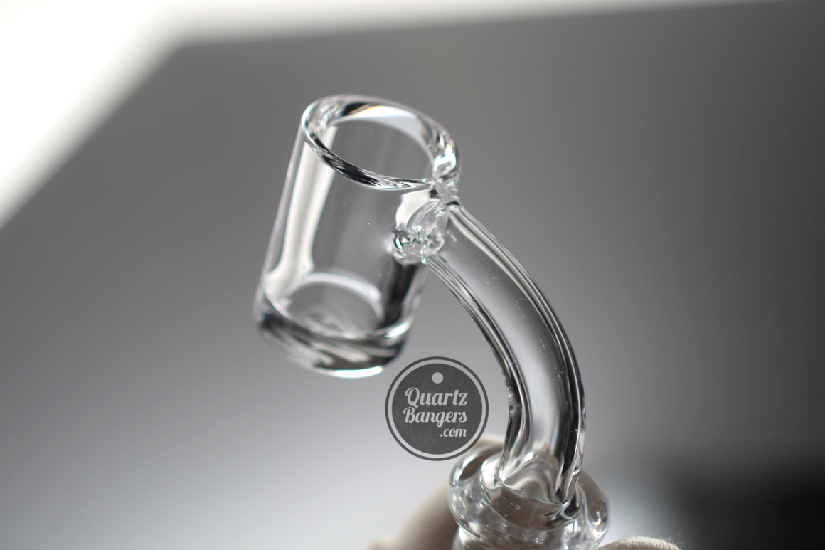AFM Glass - 3mm Thick Standard Size Thick Bottom Quartz Banger (Beveled)