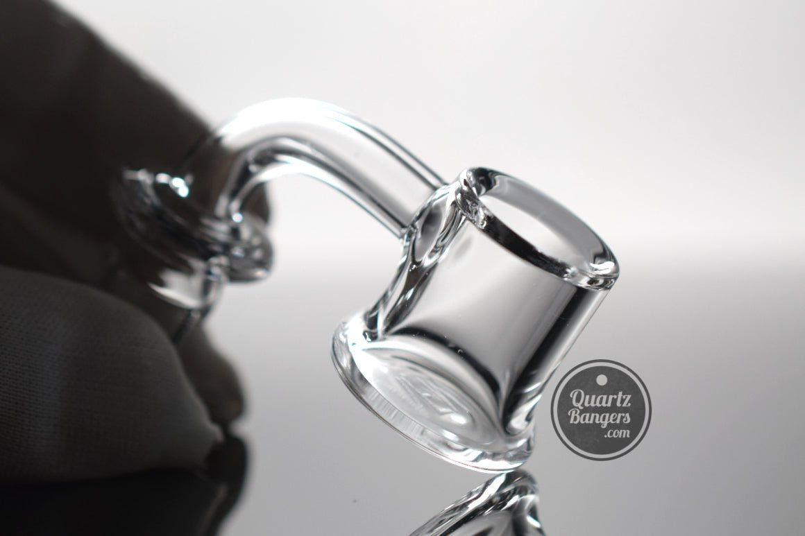 AFM Glass - 3mm Thick Standard Size Bell Bottom Quartz Banger (Beveled) - QuartzBangers.com