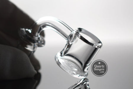 AFM Glass - 3mm Thick Standard Size Bell Bottom Quartz Banger (Beveled) - QuartzBangers.com