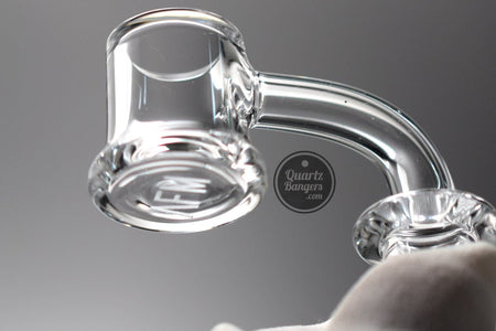 AFM Glass - 3mm Thick Standard Size Bell Bottom Quartz Banger (Beveled) - QuartzBangers.com