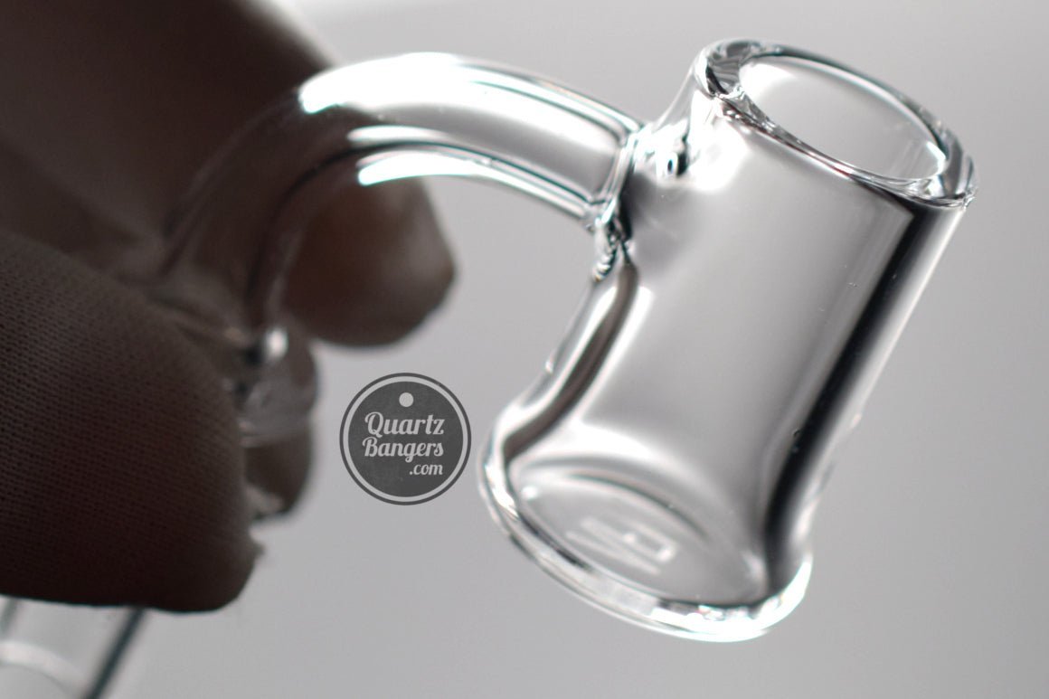 AFM Glass - Standard Size Deep Cup Quartz Banger - QuartzBangers.com
