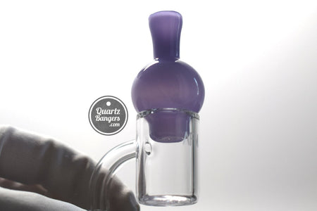 AFM Glass - Terp Spinner Bubble Carb Cap w/ 2 Terp Peals | Asst. Colors - QuartzBangers.com