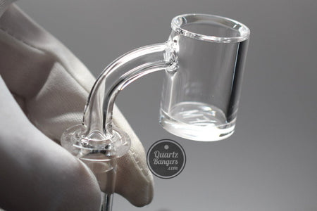 AFM Glass - 5mm Thick Bottom Flat Top XL Banger (Beveled) - QuartzBangers.com