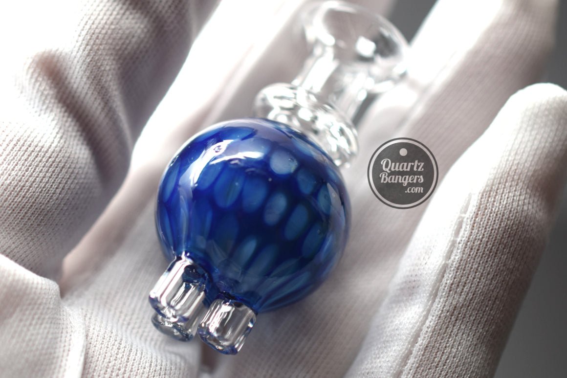 AFM Glass - Triple Flow Bubble Carb Cap - QuartzBangers.com