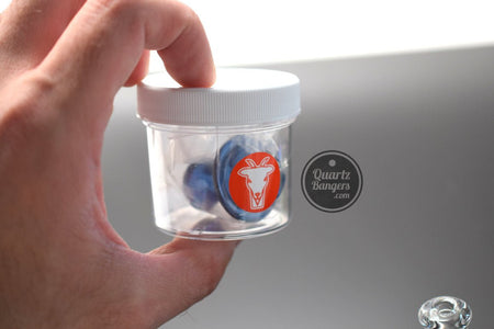AFM Glass - Terp Spinner Carb Cap w/ 2 Terp Peals - QuartzBangers.com