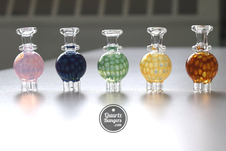 AFM Glass - Triple Flow Bubble Carb Cap - QuartzBangers.com