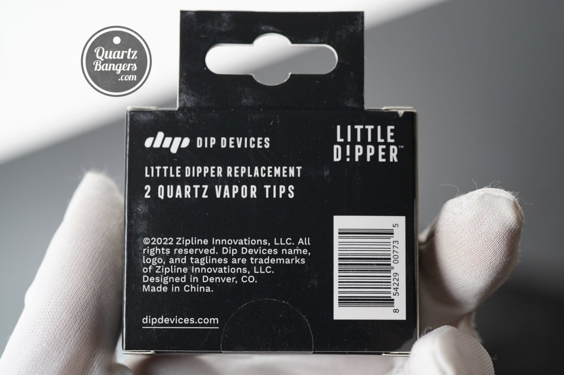 Dip Devices - Replacement Quartz Vapor Tips for Little Dipper (2 Pack) - QuartzBangers.com