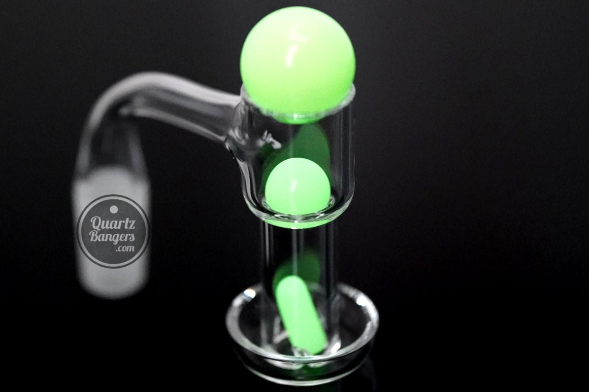 Glow in the Dark Marble Set for Terp Slurper Banger 3pc - QuartzBangers.com