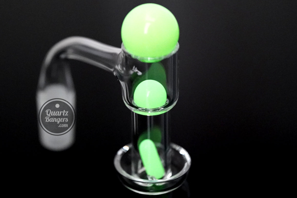 Glow in the Dark Marble Set for Terp Slurper Banger 3pc