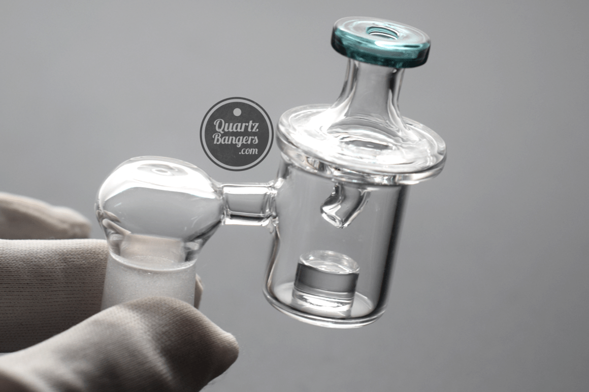 Combo Deal 6: Reactor Style XXL Quartz Banger + UFO Carb Cap - QuartzBangers.com
