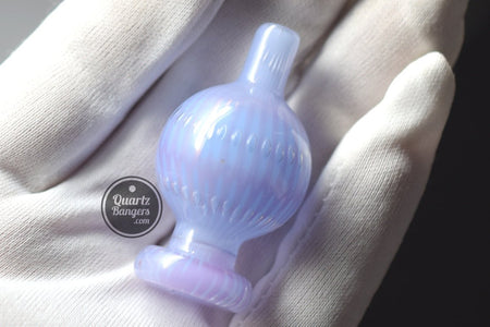 The BubbleWave - Thick Bubble Cap (Asst. Colors) - QuartzBangers.com