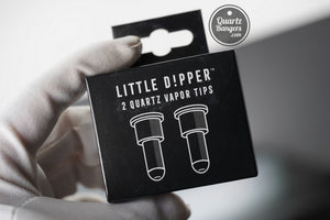 Dip Devices - Replacement Quartz Vapor Tips for Little Dipper (2 Pack)