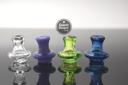 AFM Glass - Terp Spinner Carb Cap w/ 2 Terp Peals - QuartzBangers.com