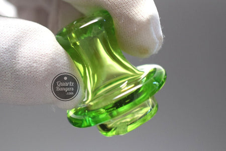 AFM Glass - Terp Spinner Carb Cap w/ 2 Terp Peals - QuartzBangers.com