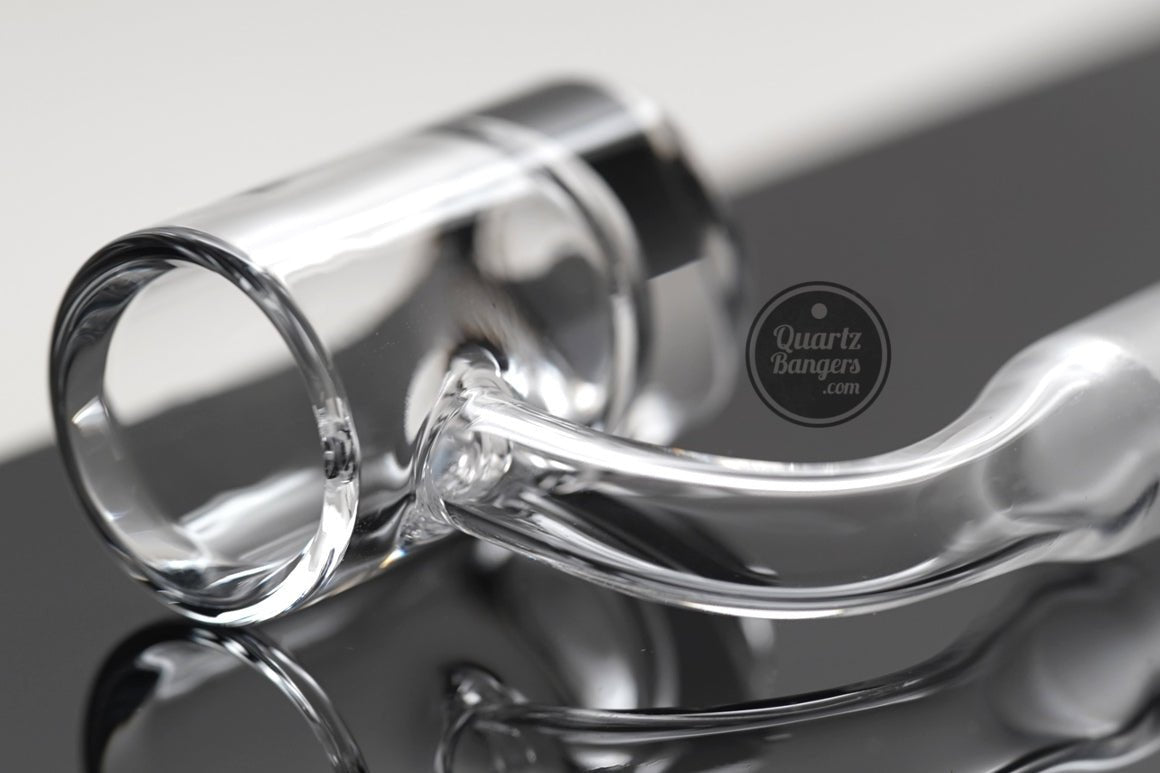 Pro - Series - Mega Thick Round Bottom Quartz Banger w/ Beveled Top - QuartzBangers.com