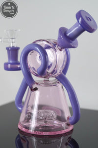AFM Glass - The Ram Recyler - 8" - Glass Rig - QuartzBangers.com