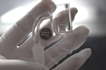 Reactor Style V2 Thick Bottom Quartz Banger - QuartzBangers.com