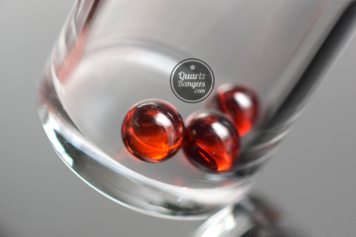 ThePearlPlug - 6mm Ruby Terp Pearls - QuartzBangers.com