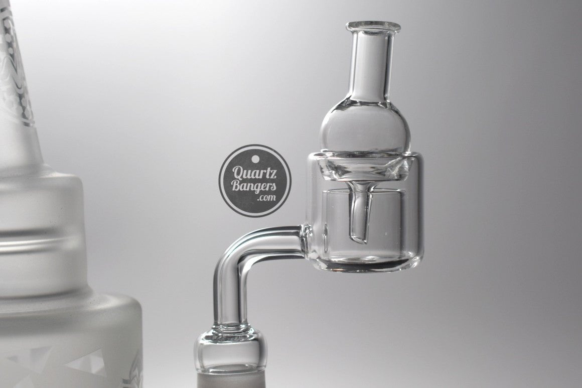 Combo Deal 4: Thermal Quartz Banger + Carb Cap - QuartzBangers.com