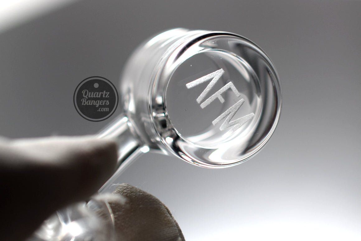 AFM Glass - 5mm Thick Bottom Flat Top XL Banger (Beveled) - QuartzBangers.com