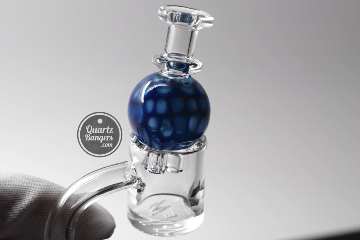 AFM Glass - Triple Flow Bubble Carb Cap - QuartzBangers.com
