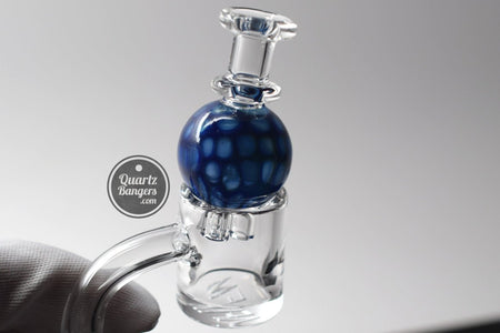 AFM Glass - Triple Flow Bubble Carb Cap - QuartzBangers.com