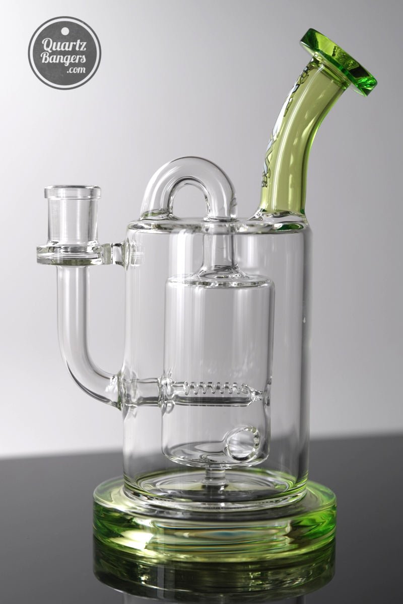 AFM Glass - The Recycler Scientific - 8" Glass Rig - QuartzBangers.com