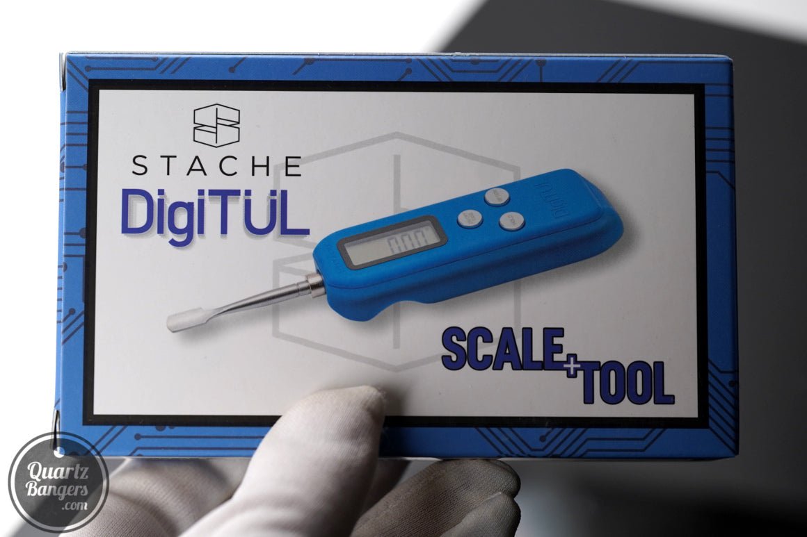 Stache DigiTÜL - Dabber Tool w/ Built - in Scale (Asst. Colors) - QuartzBangers.com