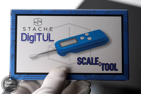 Stache DigiTÜL - Dabber Tool w/ Built - in Scale (Asst. Colors) - QuartzBangers.com