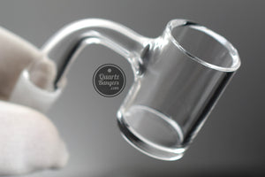 Pro-Series  - Fully Worked Thick Bottom Quartz Banger w/ Beveled Top